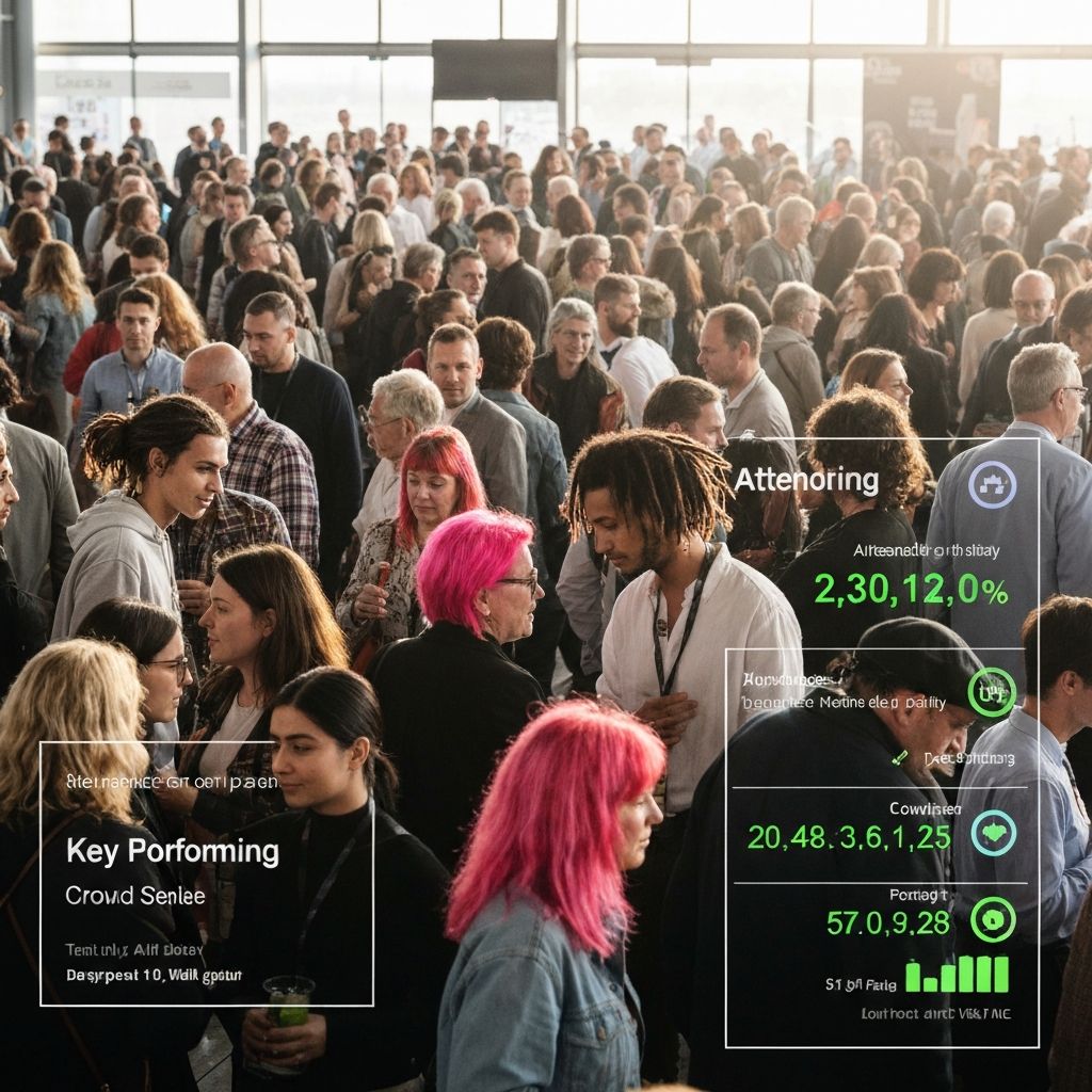Crowd monitoring visualization